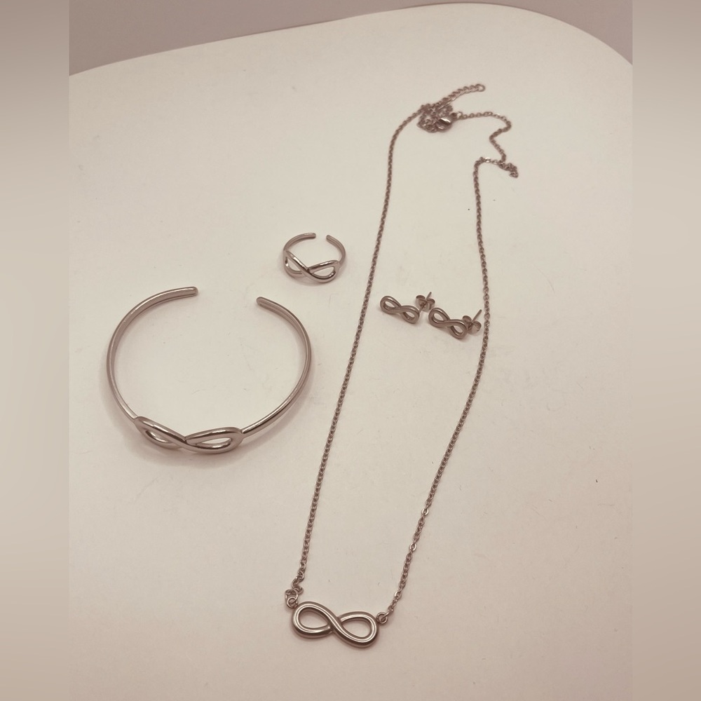 Stainless steel set jewelry for women